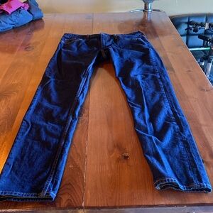 Bonobos Blue Denim Jeans Slim Taper Fit Men’s Size 35/34